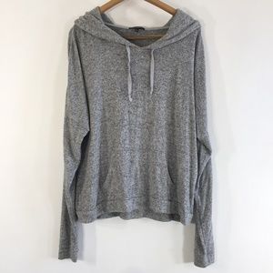 Brandy Melville Hooded Light Sweater